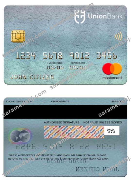 Liechtenstein Union Bank AG bank mastercard